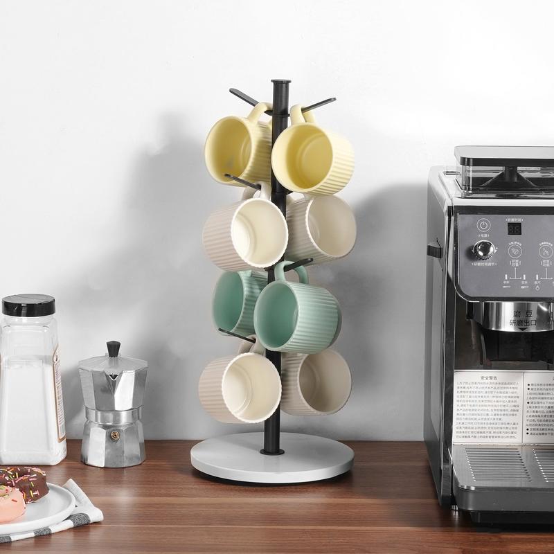 Mug Holder Tree with Marble Ba – Home Bar And Counter recenzja i cena