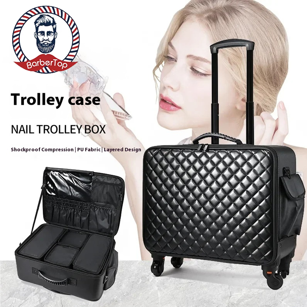 Travel Makeup Artist Bag Lugga – Home Barbershop recenzja i cena