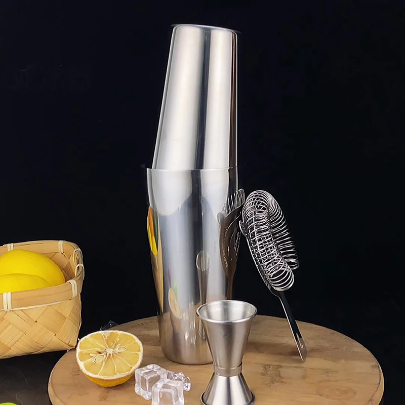 550/750ML Cocktail Shaker Bar  – Boston Shaker Set recenzja i cena