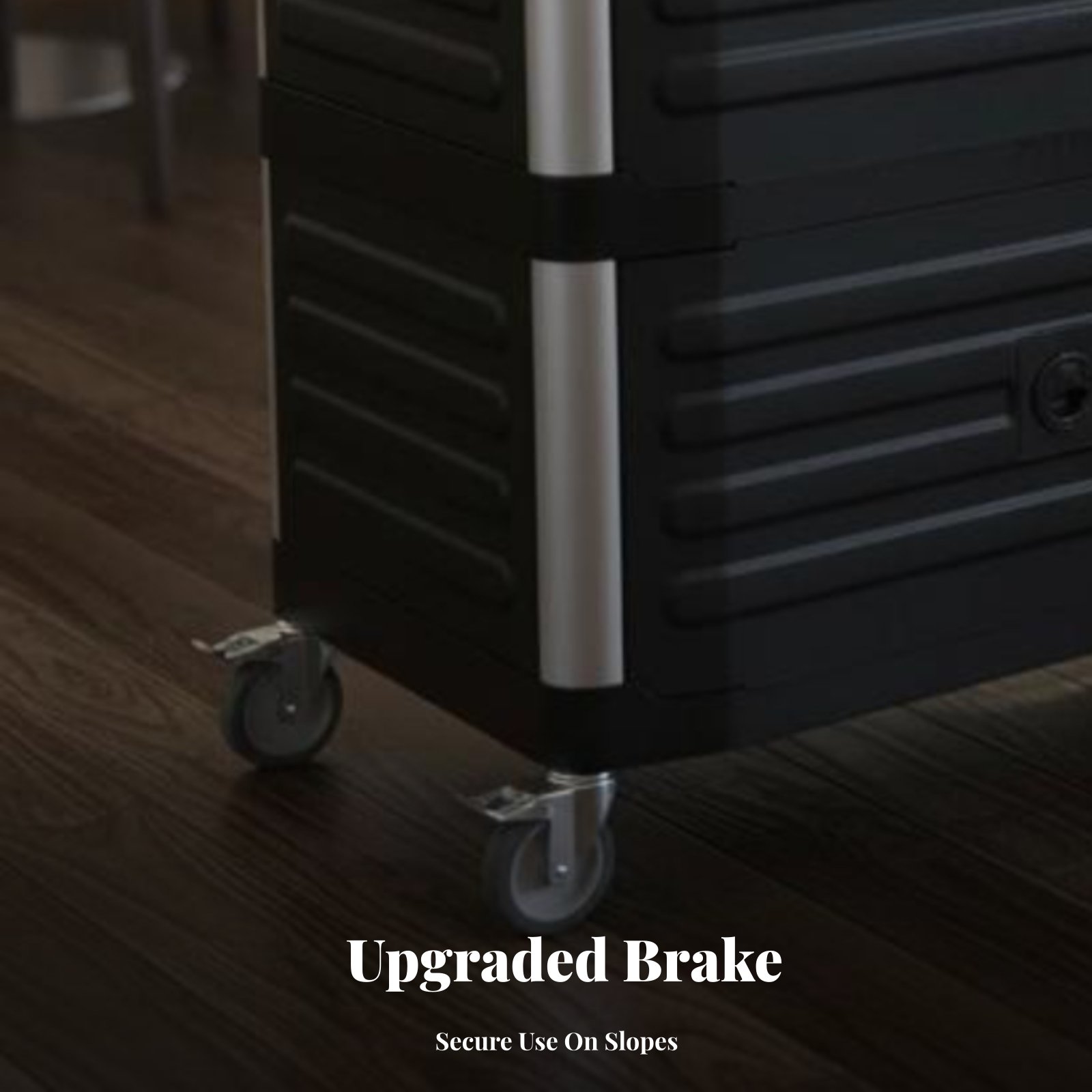 3-Tier utility Cart with caste – Home Bar Shelf recenzja i cena