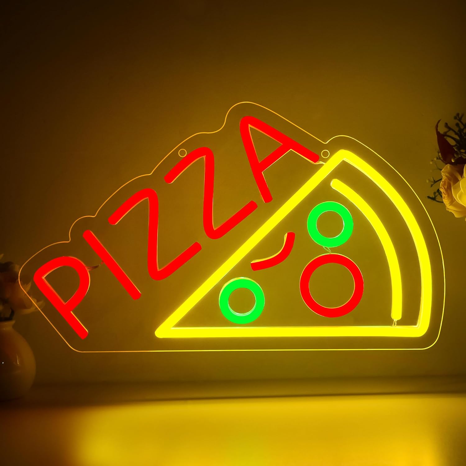 Pizza Neon Sign Business USB L – Home Bar Signs recenzja i cena