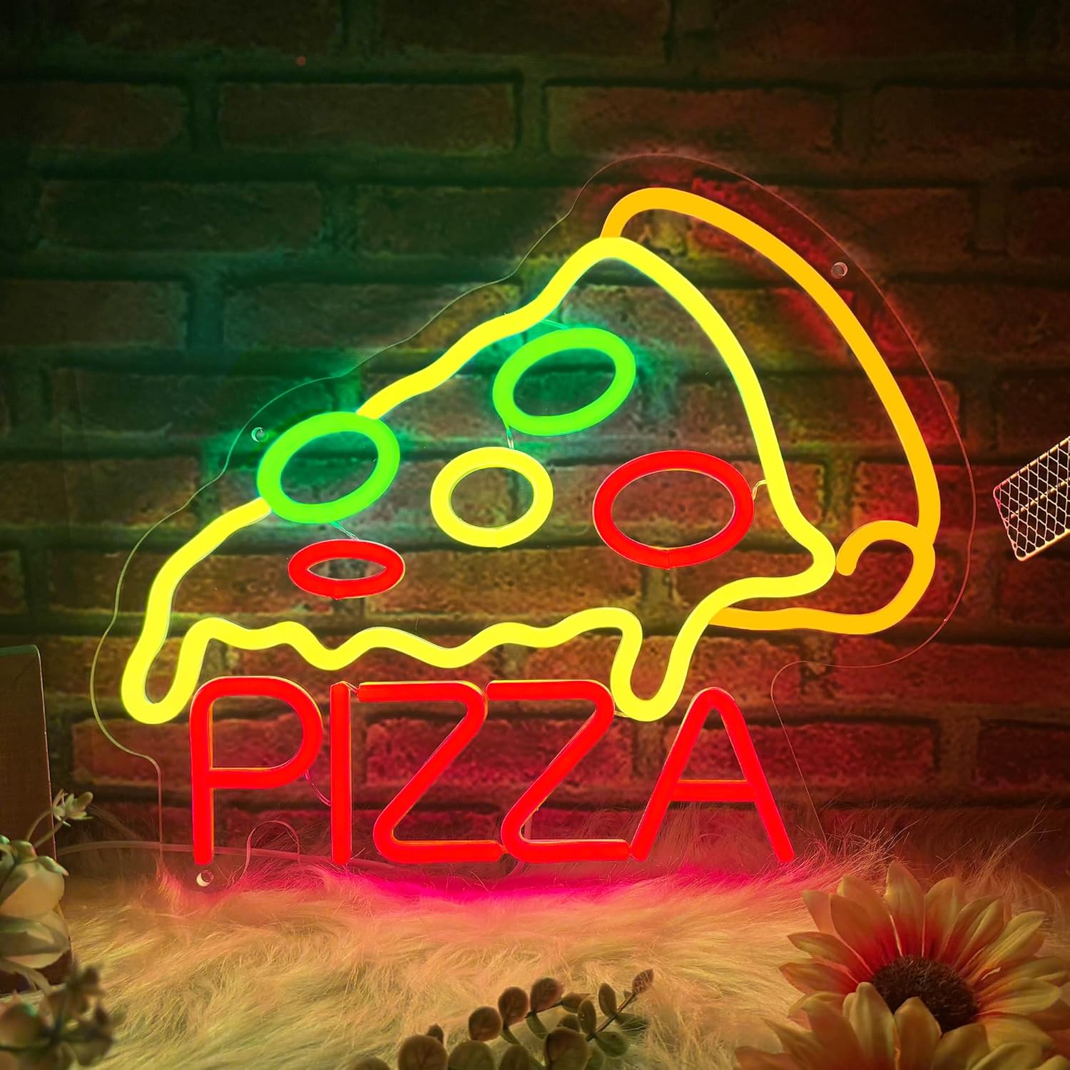 Pizza Neon Sign Business USB L – Home Bar Signs recenzja i cena