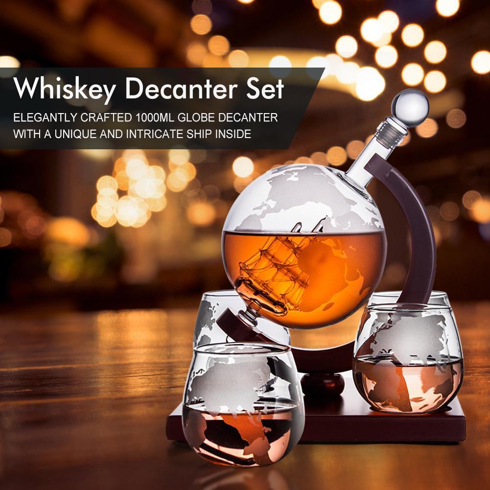 Globe Decanter Sailing Whiskey – Decanter Globe Set recenzja i cena