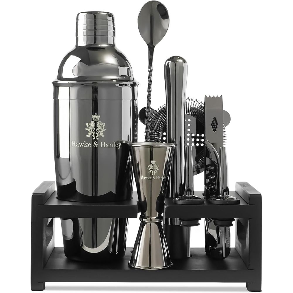 Cocktail Shaker Bar Set with i – Cocktail Recipe Book recenzja i cena