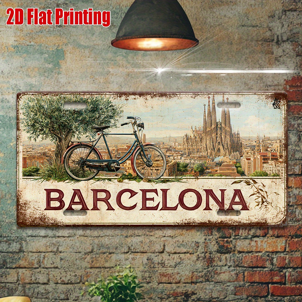 2D Flat, 1 Piece Vintage Metal – Home Barcelona recenzja i cena