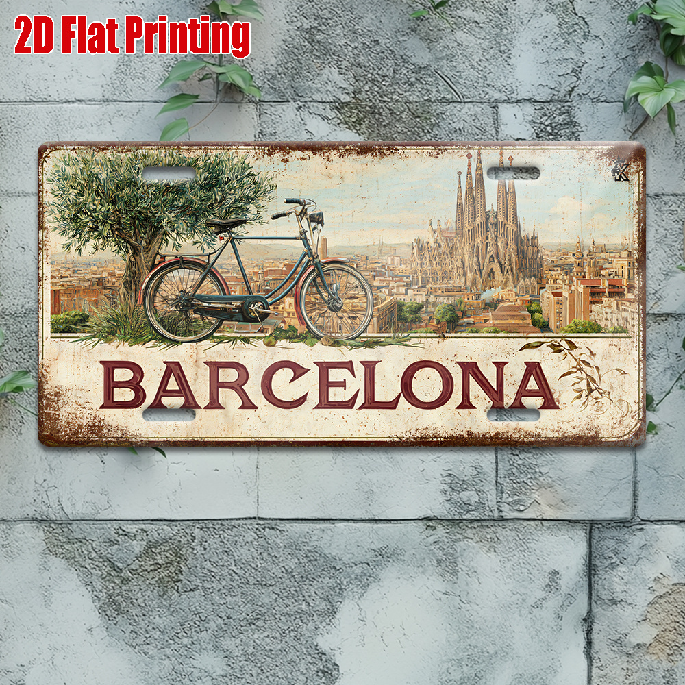 2D Flat, 1 Piece Vintage Metal – Home Barcelona recenzja i cena