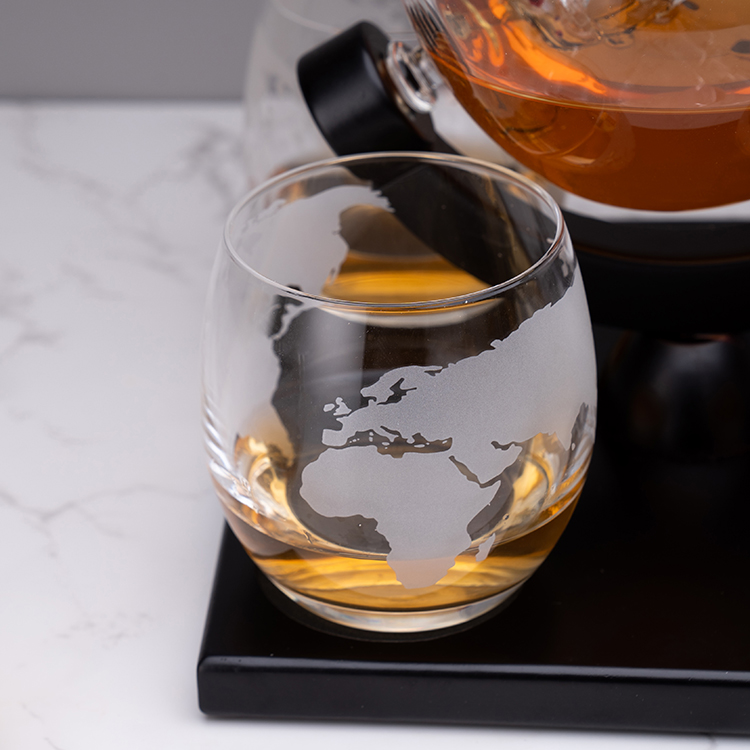 Factory Sale Custom 850ML High – Decanter Globe Set recenzja i cena