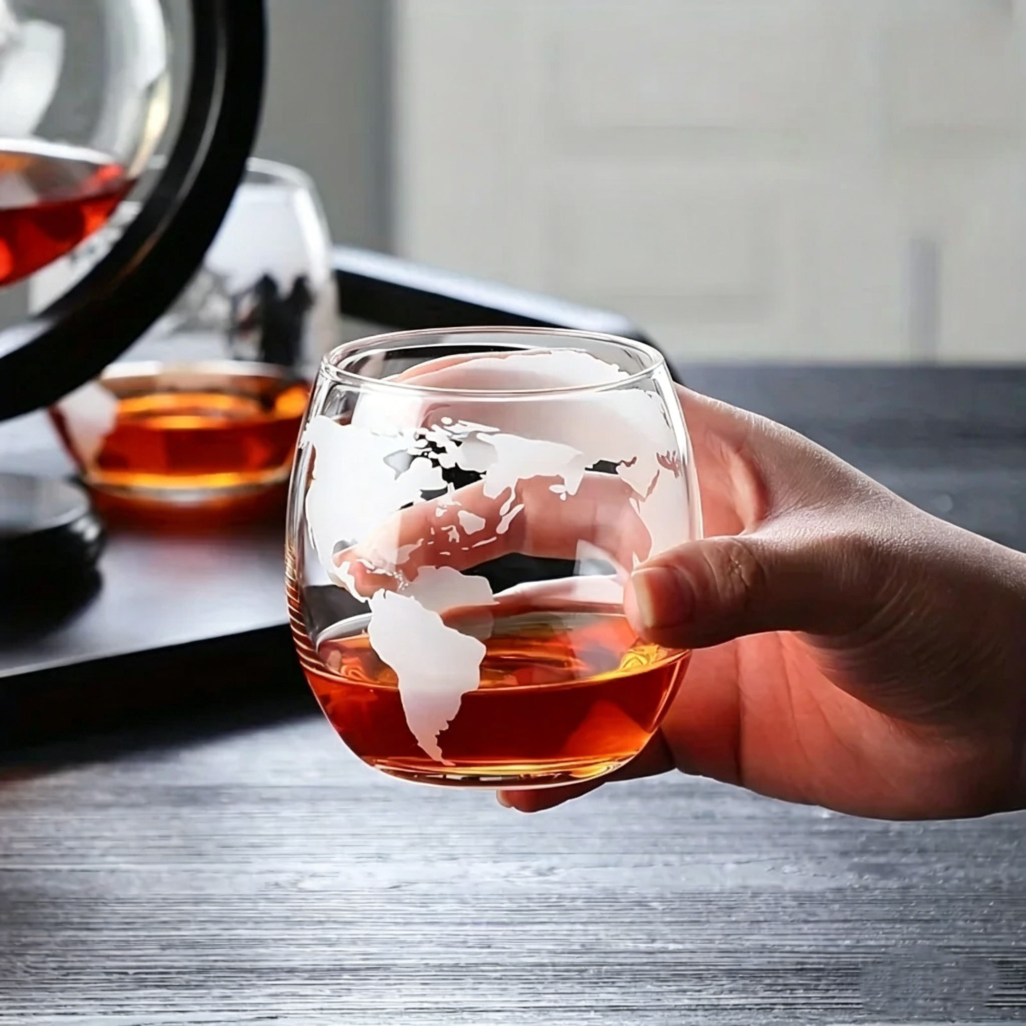 Globe Whiskey Decanter Set Lea – Decanter Globe Set recenzja i cena