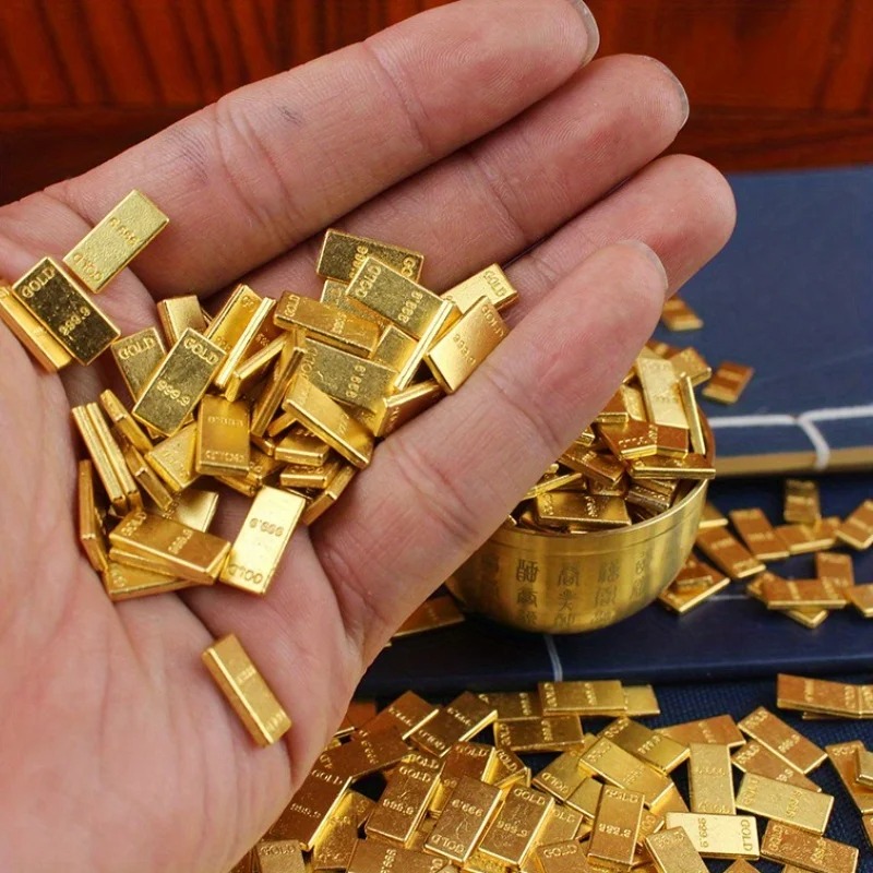 Simulated Mini Gold Bar, Zinc  – Home Bar Setup recenzja i cena