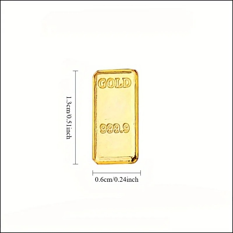 Simulated Mini Gold Bar, Zinc  – Home Bar Setup recenzja i cena