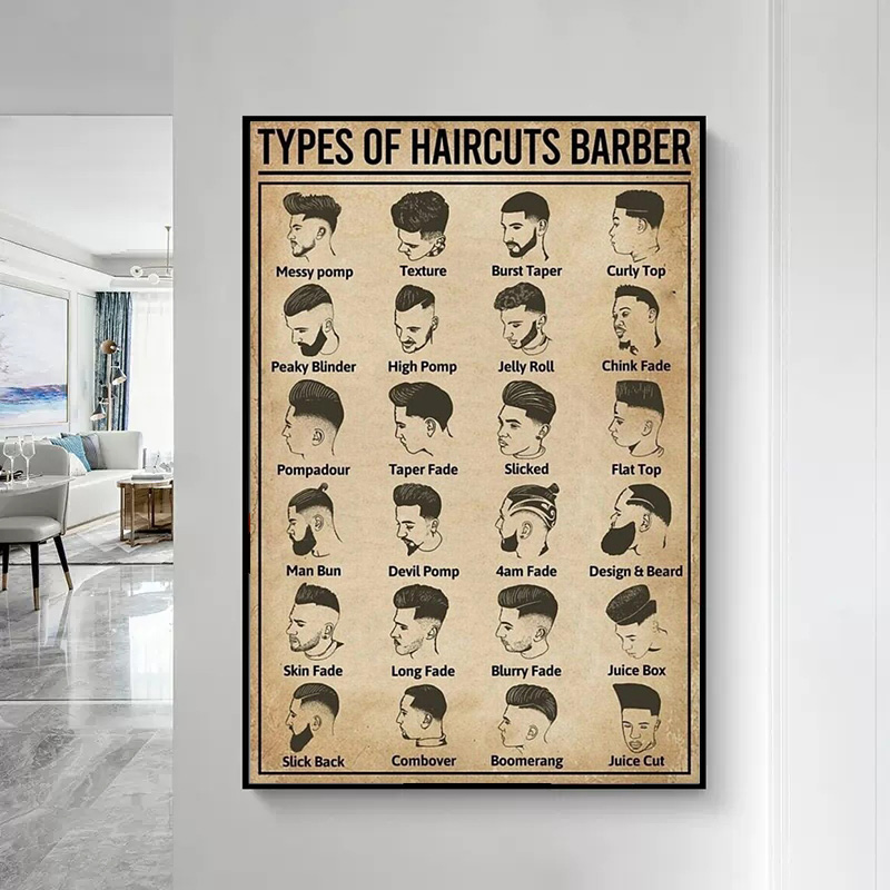 Retro Types Of Haircuts Barber – Home Barbershop recenzja i cena