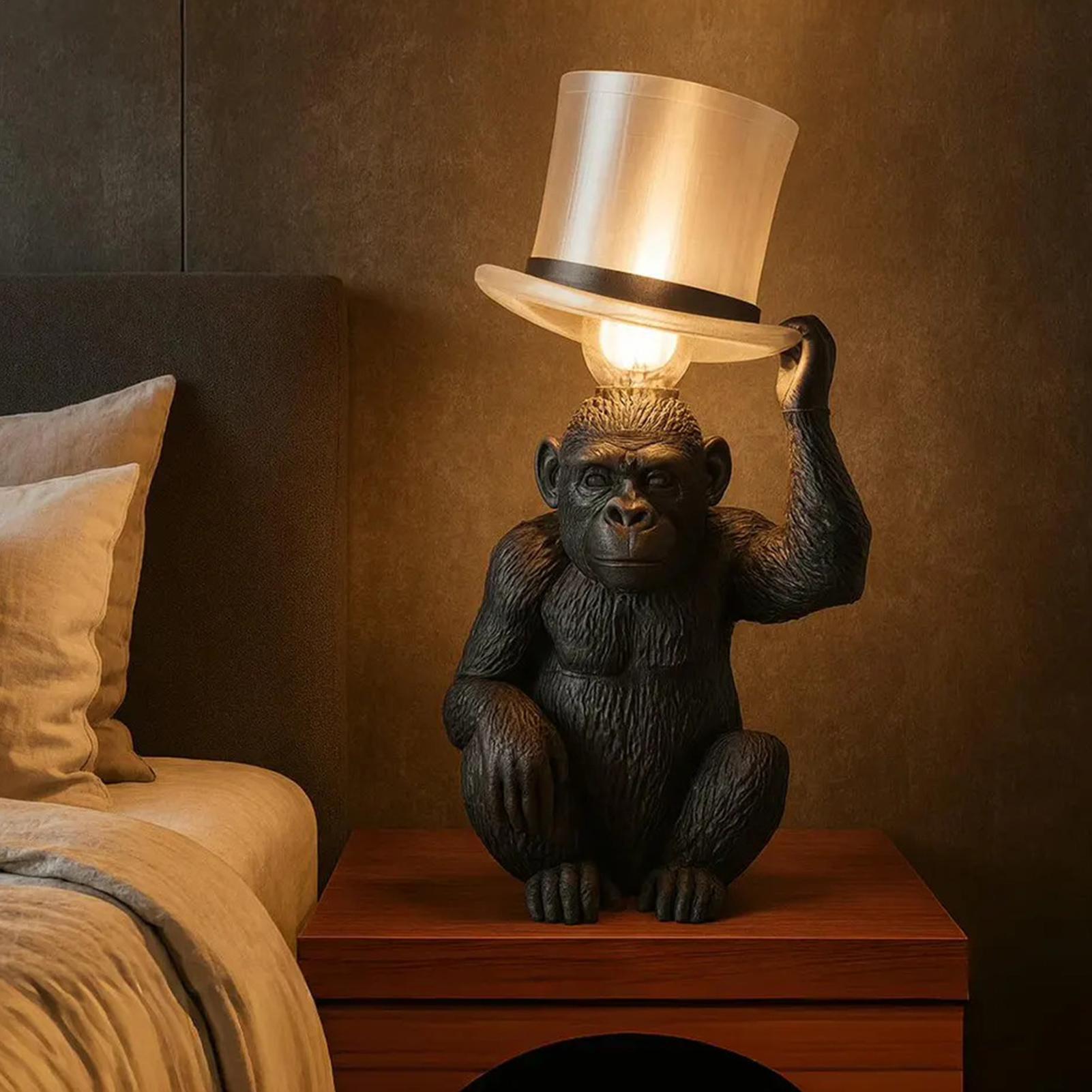 Monkey Lamp Top Hat Monkey Res – Home Bar Setup recenzja i cena
