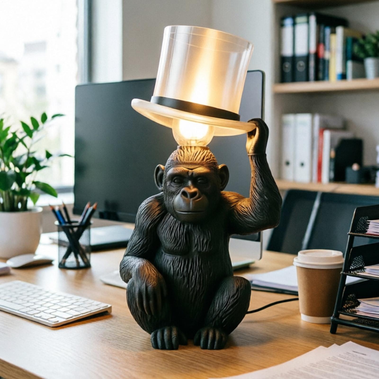 Monkey Lamp Top Hat Monkey Res – Home Bar Setup recenzja i cena