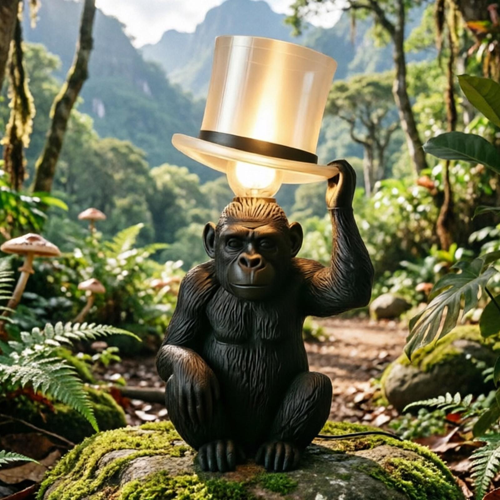 Monkey Lamp Top Hat Monkey Res – Home Bar Setup recenzja i cena