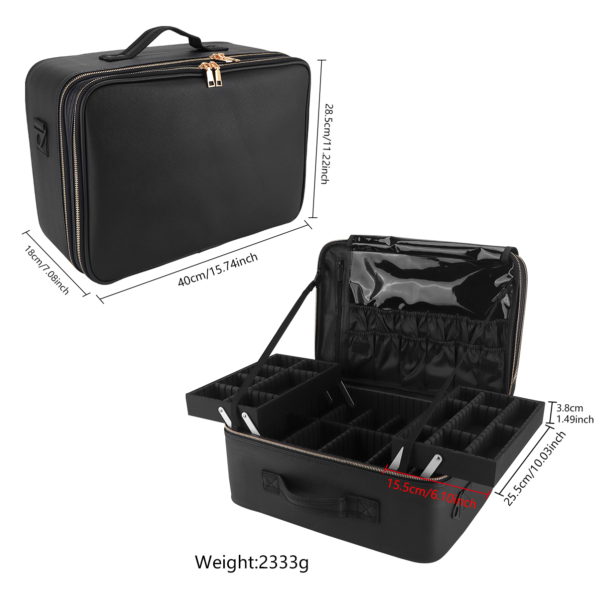 Women Travel Cosmetic Case Org – Home Barbershop recenzja i cena