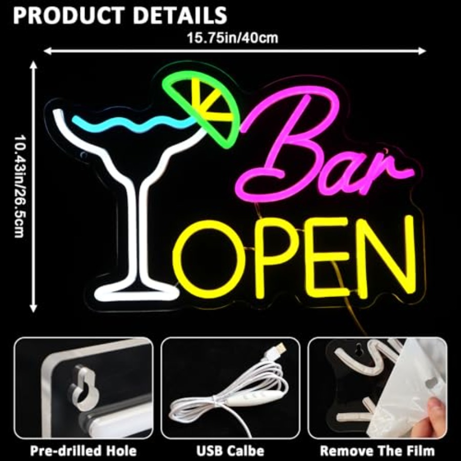 Sign for Business, Neon Open S – Home Bar Signs recenzja i cena