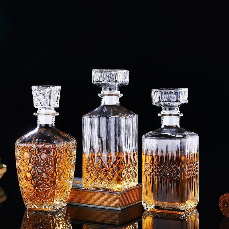 Luxury 500ML/1000ML Glass Liqu – Decanter Globe Set recenzja i cena