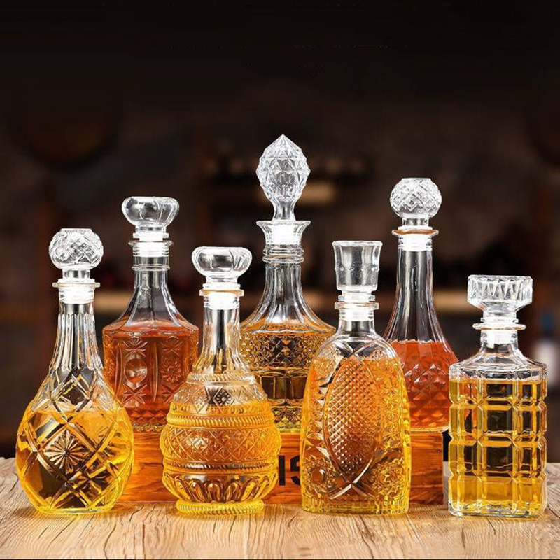 Luxury 500ML/1000ML Glass Liqu – Decanter Globe Set recenzja i cena