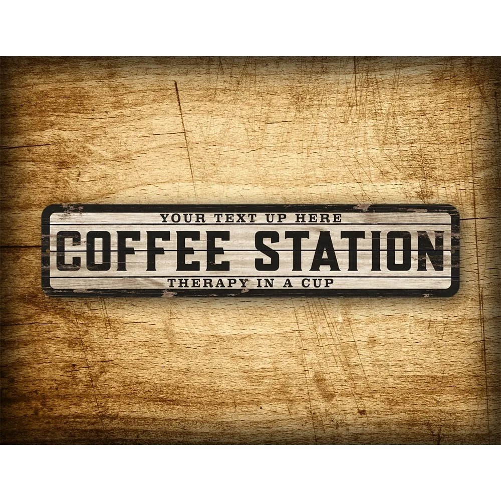 Custom Text Logo Weathered Woo – Home Bar Setup recenzja i cena