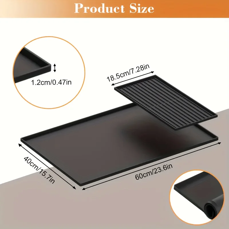 2-in-1 Silicone Coffee Bar Mat – Home Bar And Counter recenzja i cena
