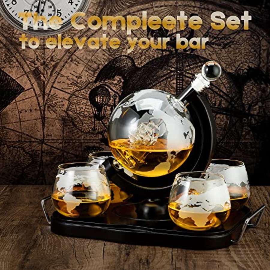 Whiskey Decanter Globe Set Gif – Decanter Globe Set recenzja i cena