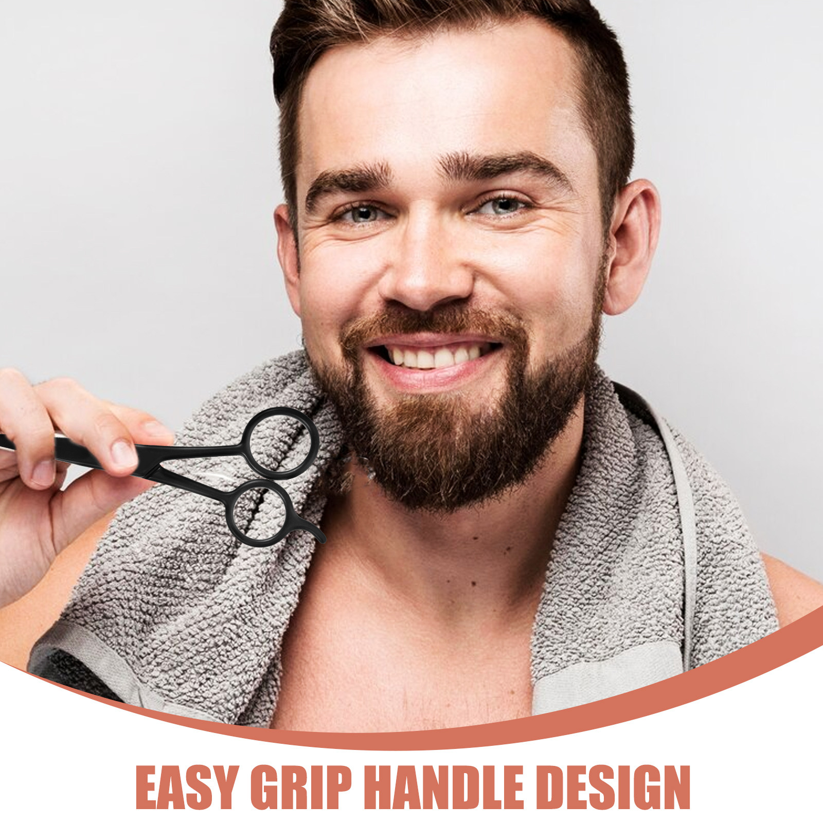 1Set Beard Shears Kit Stainles – Home Barbershop recenzja i cena