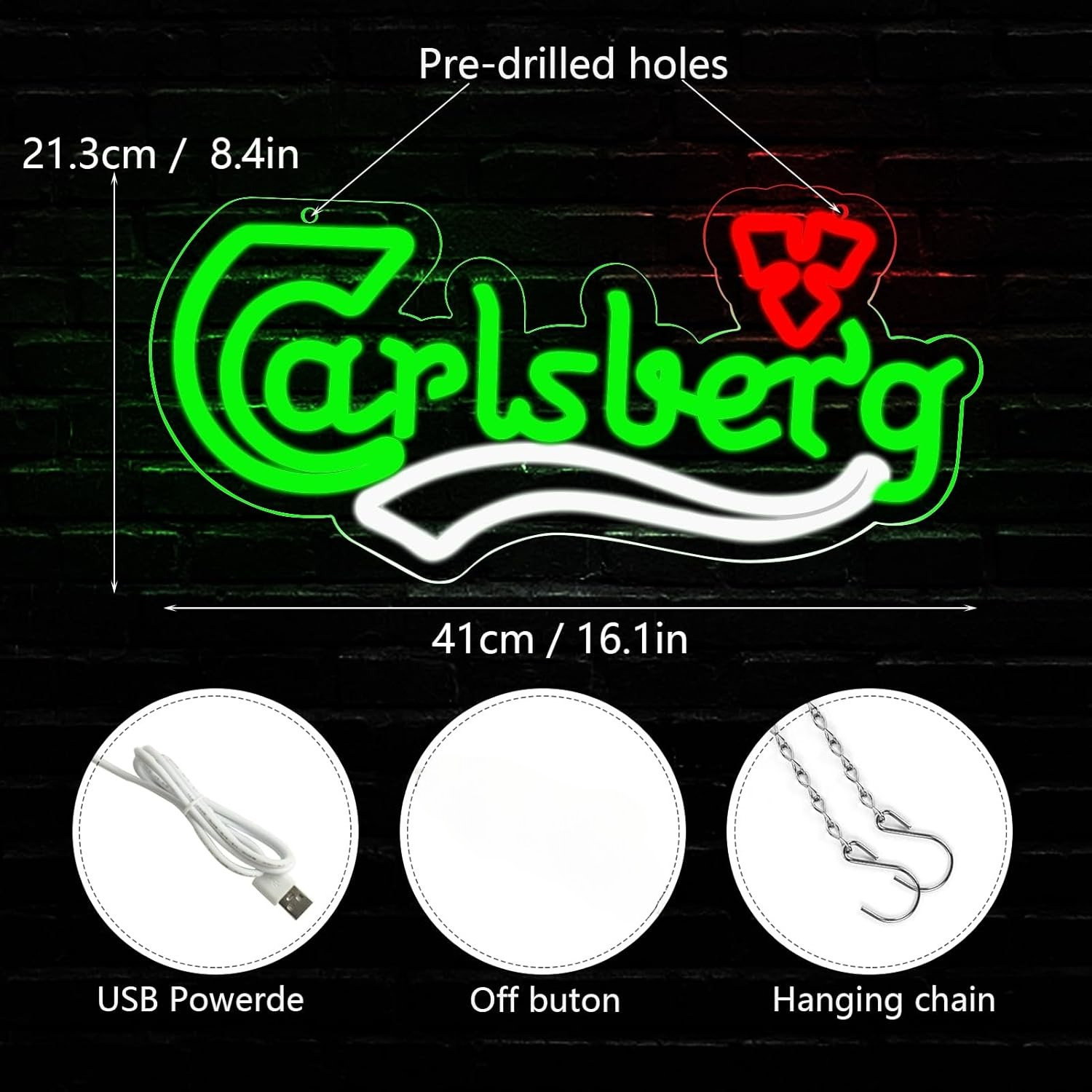 Beer Neon Sign Business USB Le – Home Bar Signs recenzja i cena