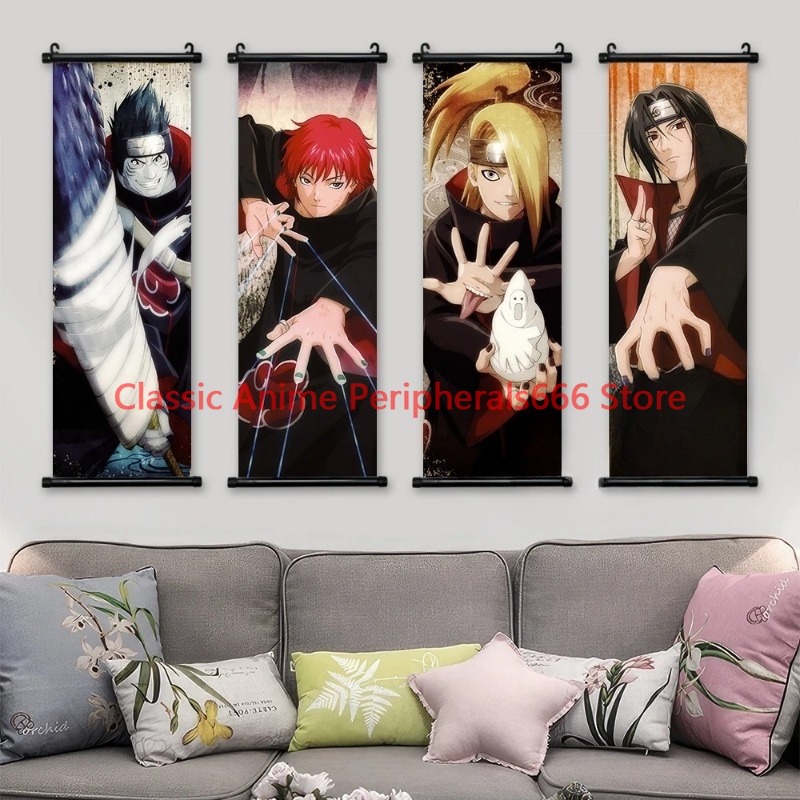 Naruto Hanging Painting Canvas – Home Bar Setup recenzja i cena