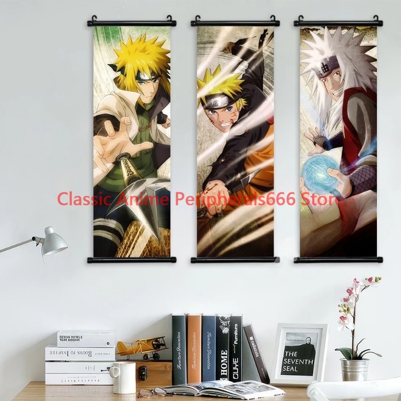 Naruto Hanging Painting Canvas – Home Bar Setup recenzja i cena