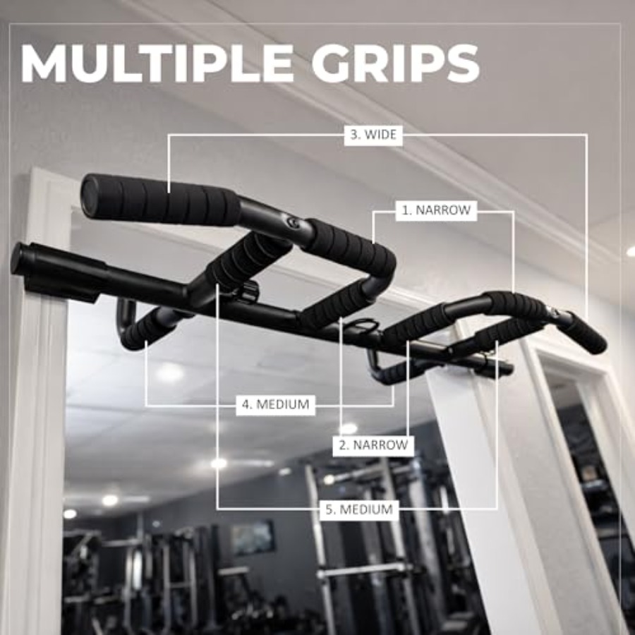 Doorway Pull Up Bar Set with S – Home Bar Setup recenzja i cena