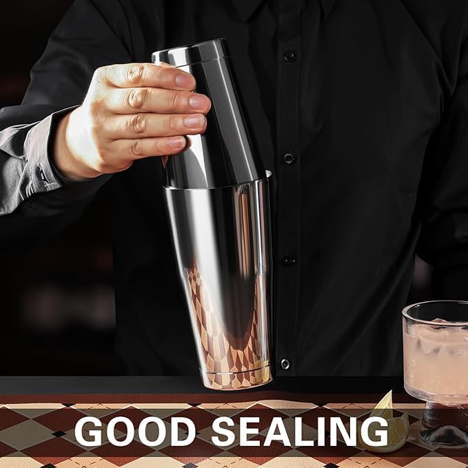 Boston Cocktail Shaker Set, 18 – Boston Shaker Set recenzja i cena