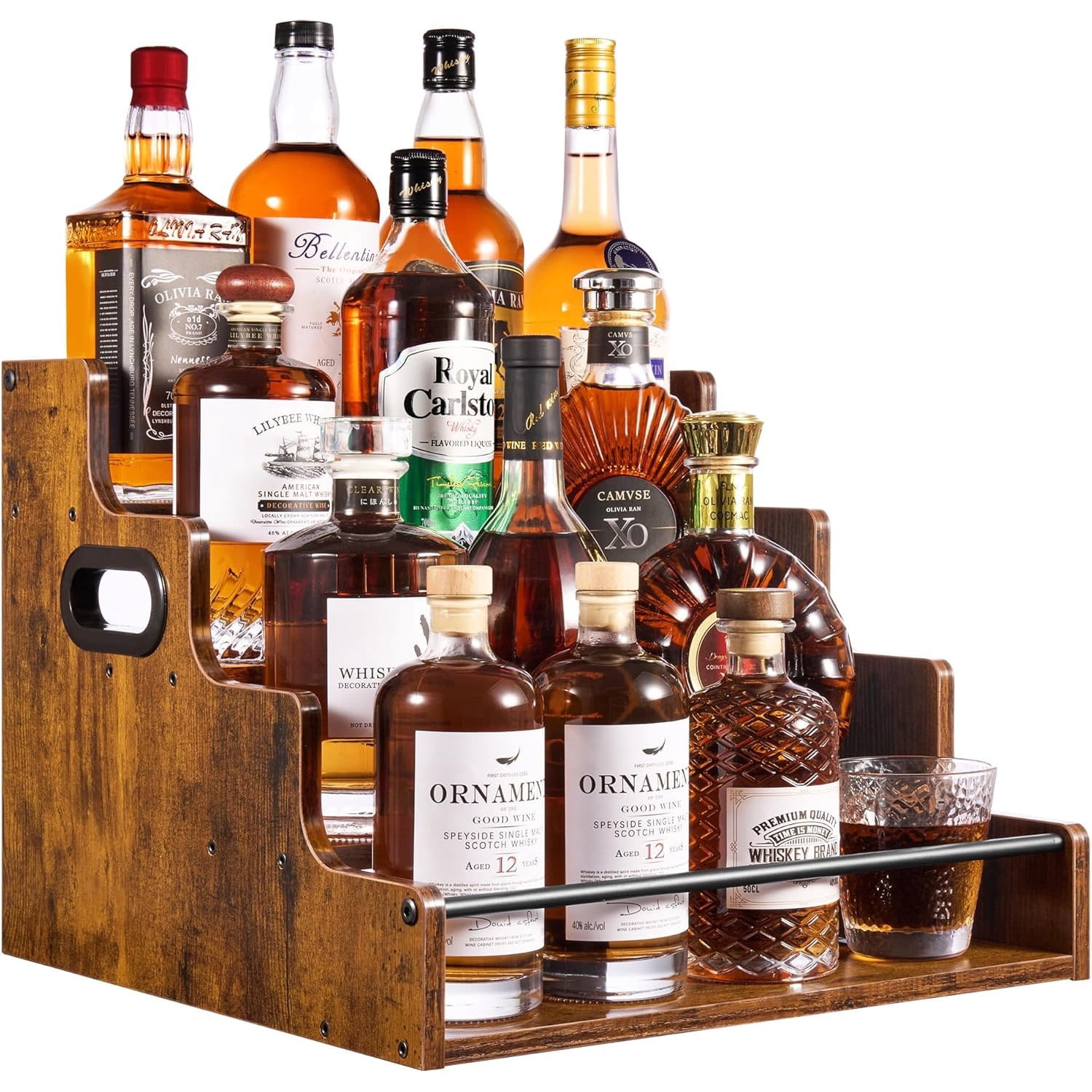 Liquor Bottle Display Shelf, C – Home Bar Shelf recenzja i cena