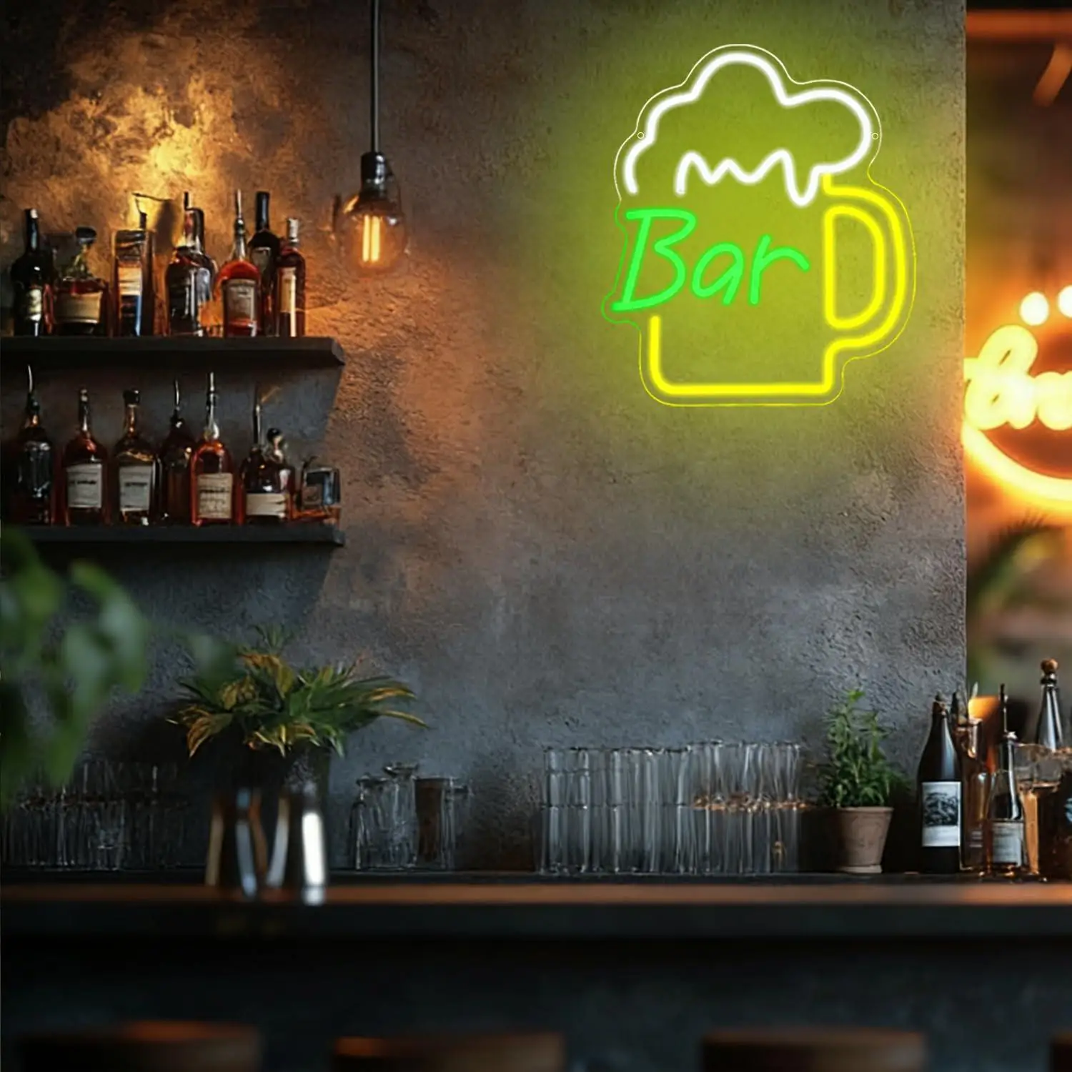 Beer Bar Neon Sign USB Dimmabl – Home Bar Signs recenzja i cena