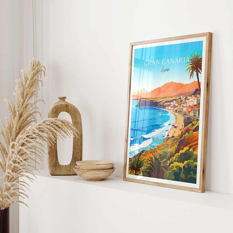 Spain Travel Poster Paris Gran – Home Barcelona recenzja i cena