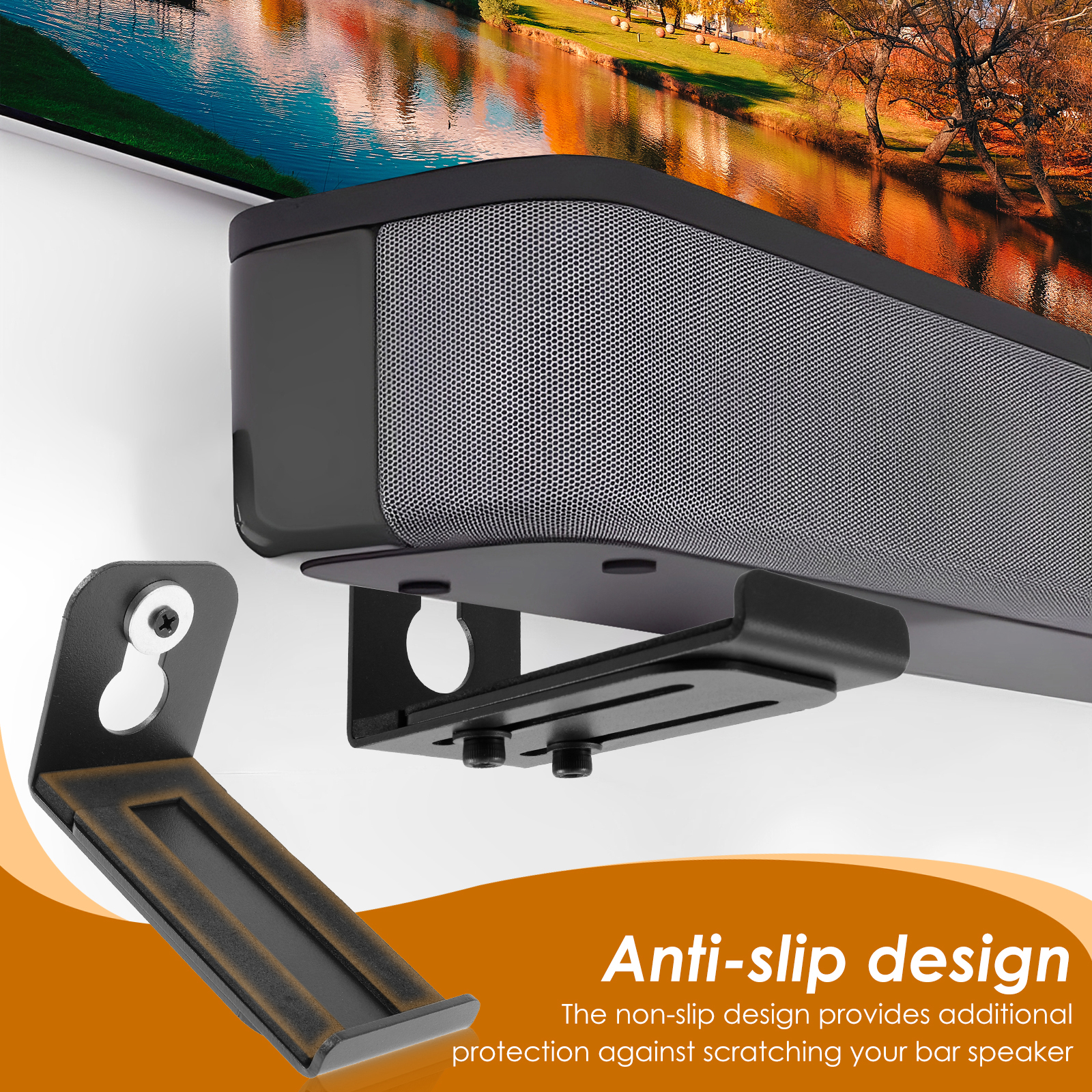 2Pcs Soundbar Speaker Stands W – Home Bar Setup recenzja i cena