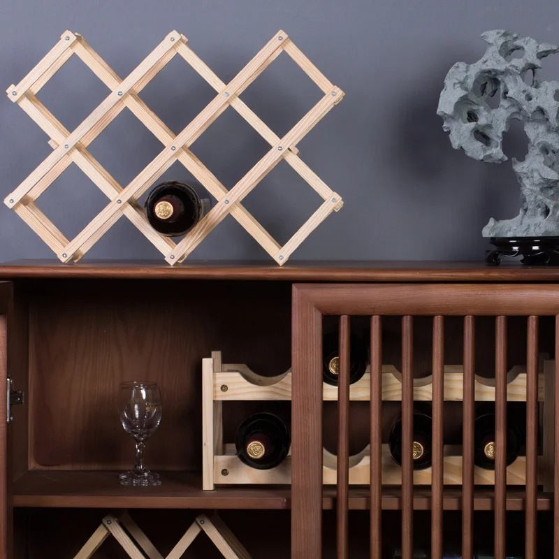 Stackable Wine Storage Shelves – Home Bar Shelf recenzja i cena