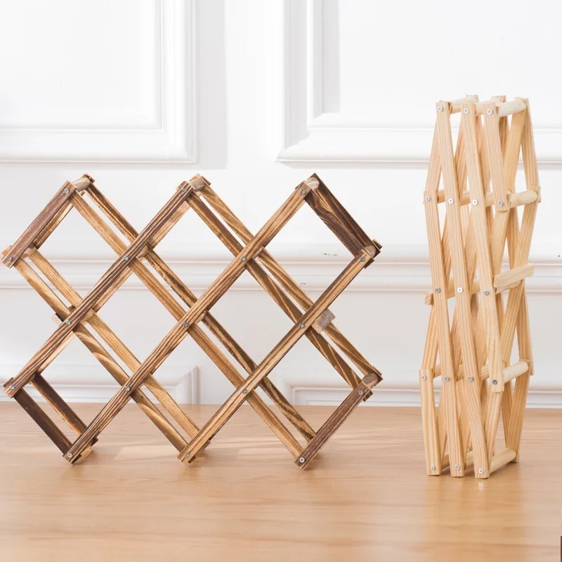 Stackable Wine Storage Shelves – Home Bar Shelf recenzja i cena