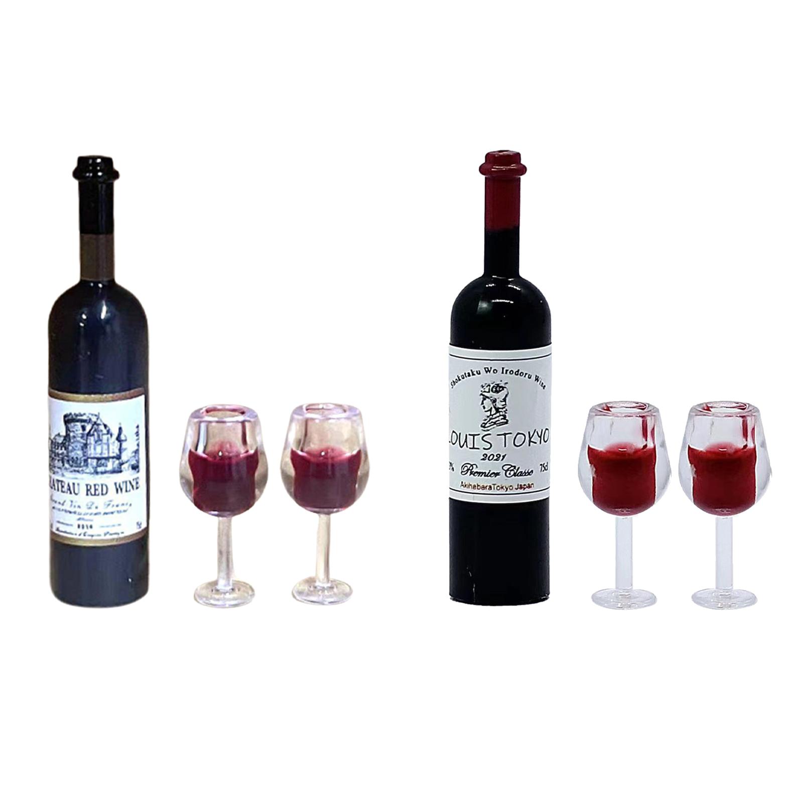 1/12 Scale Dollhouse Wine Bott – Home Bar Setup recenzja i cena