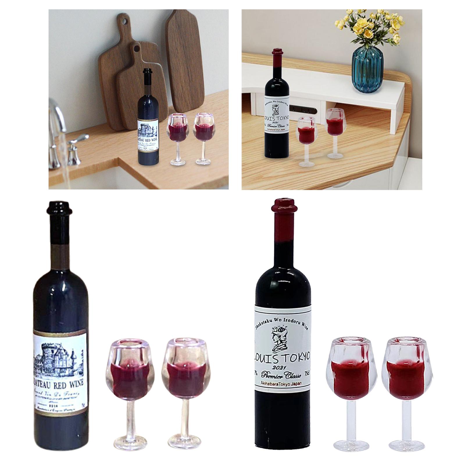 1/12 Scale Dollhouse Wine Bott – Home Bar Setup recenzja i cena