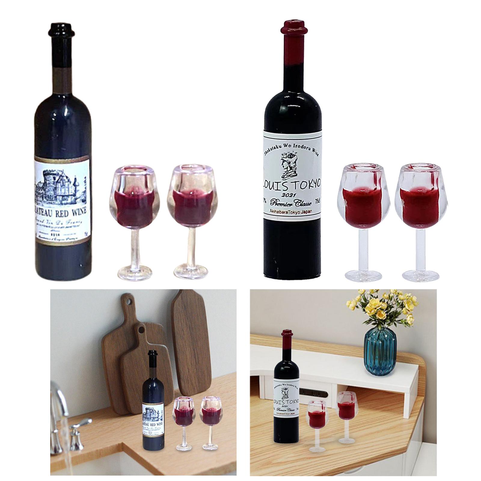 1/12 Scale Dollhouse Wine Bott – Home Bar Setup recenzja i cena