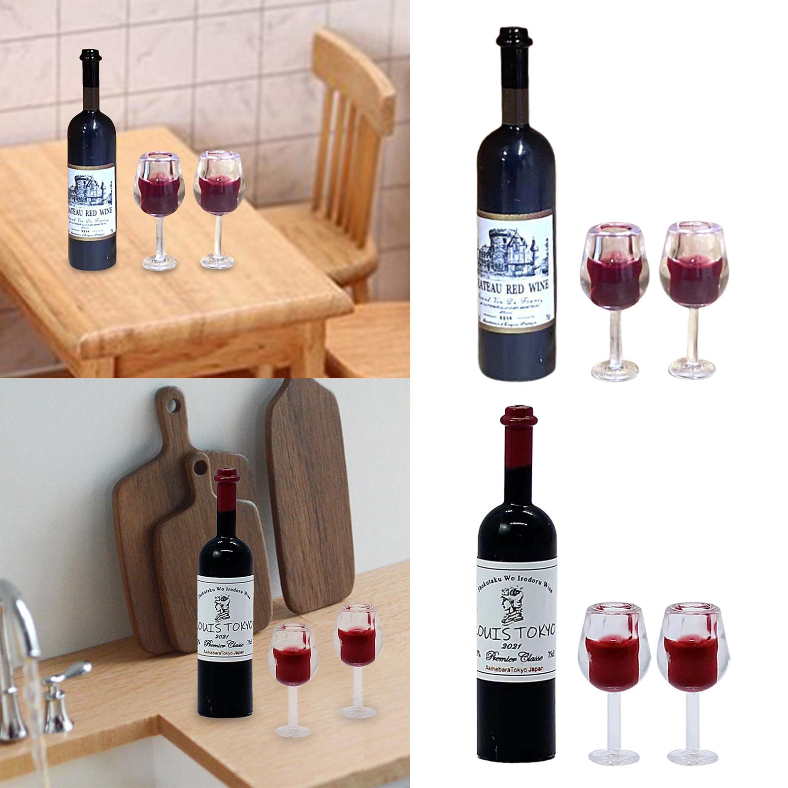 1/12 Scale Dollhouse Wine Bott – Home Bar Setup recenzja i cena