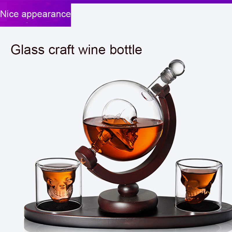 Skull Globe Whiskey Decanter S – Decanter Globe Set recenzja i cena