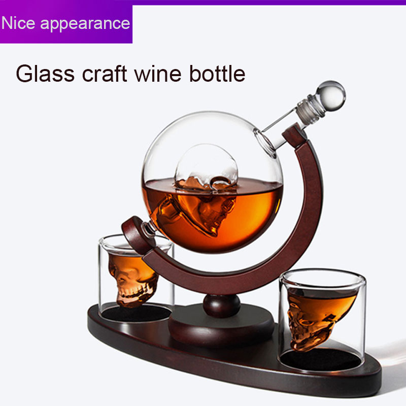 Skull Globe Whiskey Decanter S – Decanter Globe Set recenzja i cena