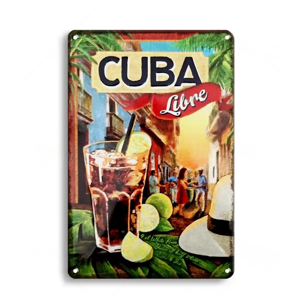 Rusty Metal Tin Sign Beer Meta – Home Bar Signs recenzja i cena