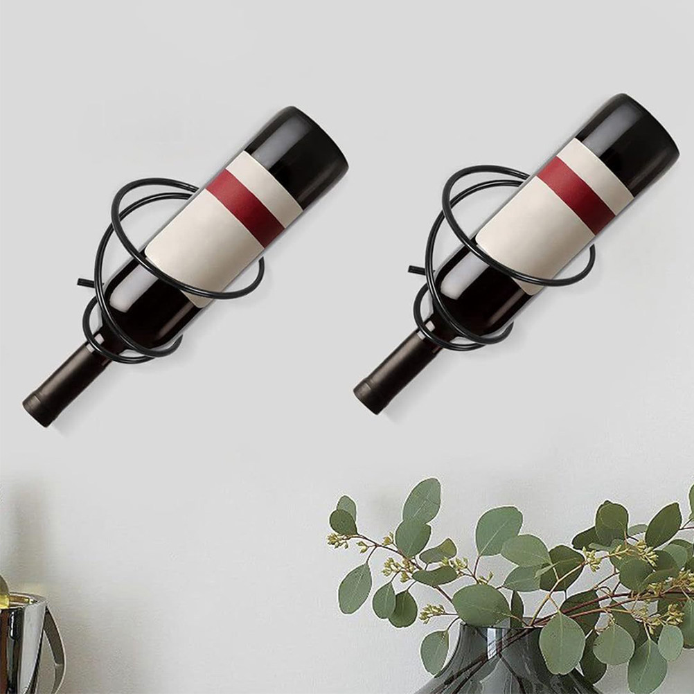 2Pcs Wall Mounted Wine Rack Si – Home Bar Shelves recenzja i cena