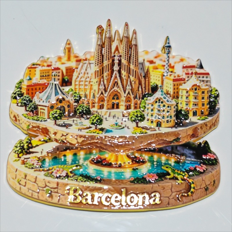 Spain Metal Fridge Magnets Bar – Home Barcelona recenzja i cena