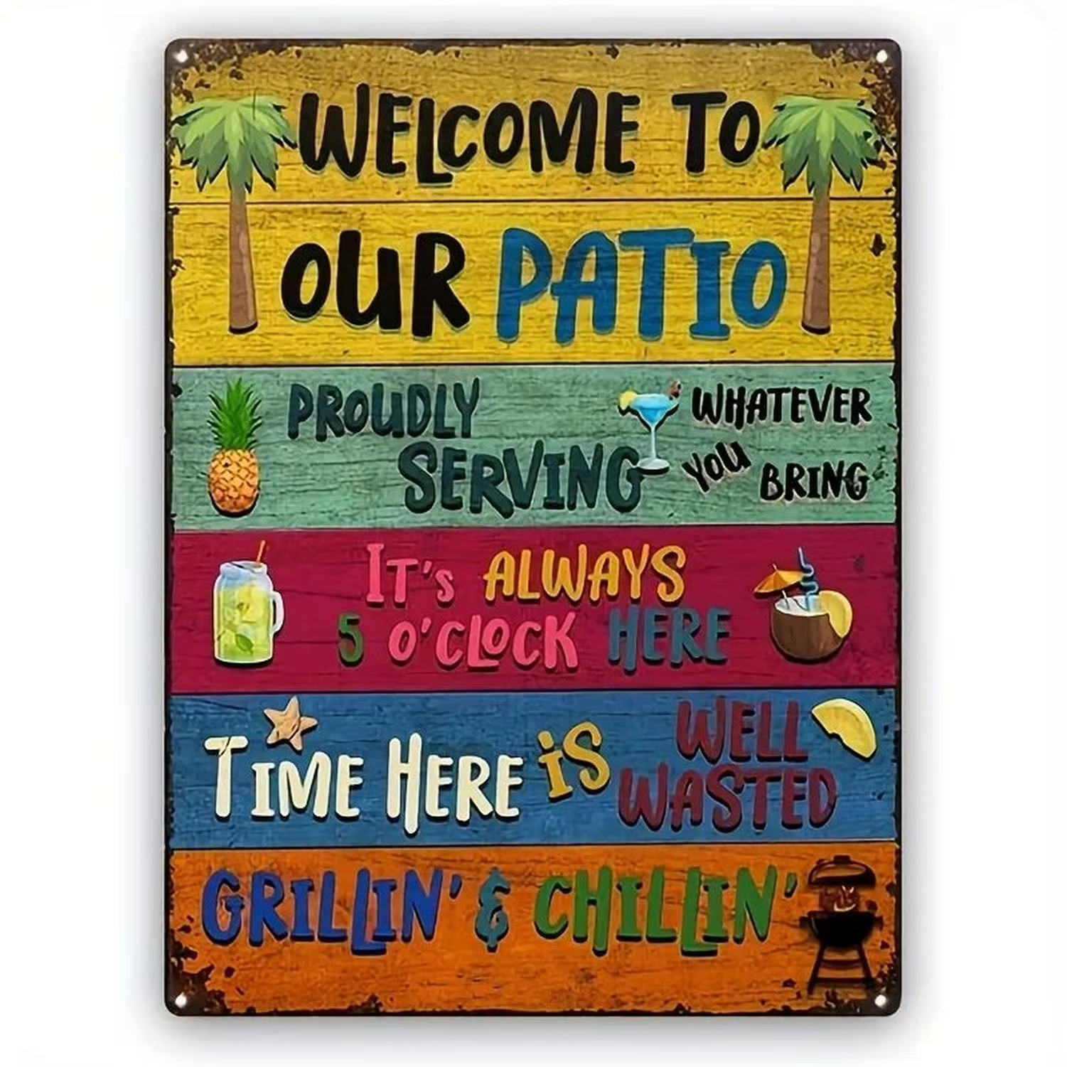 Quotes Plaque Metal Tin Signs  – Home Bar Signs recenzja i cena