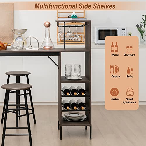3-Piece Industrial Bar Set: Br – Home Bar And Counter recenzja i cena