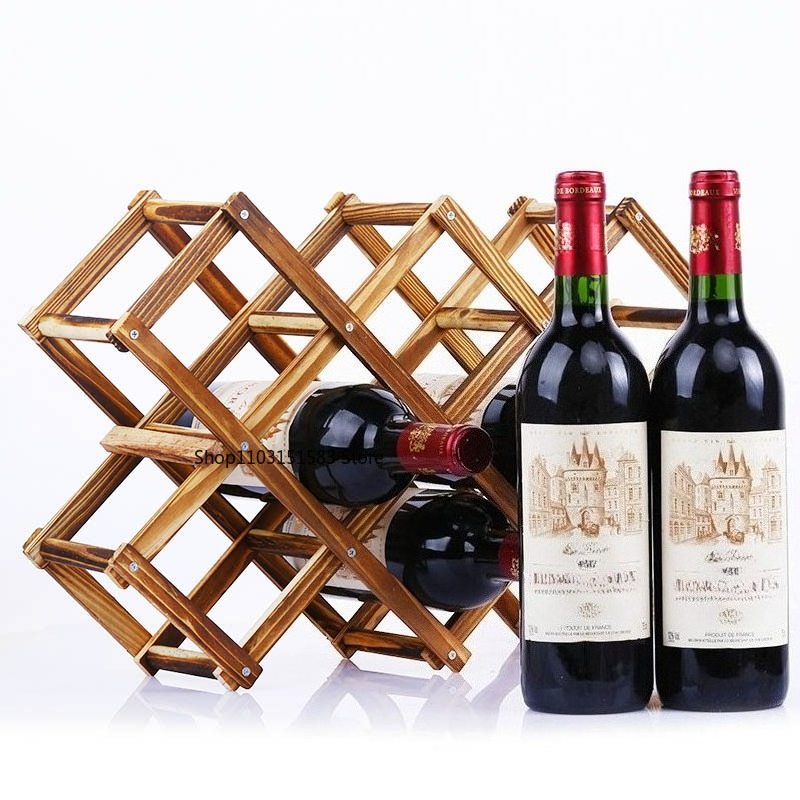 Stackable Wine Storage Shelves – Home Bar Shelf recenzja i cena