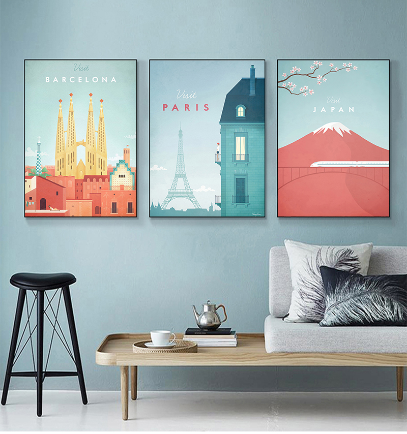 Cartoon Cute City Landscape Pa – Home Barcelona recenzja i cena